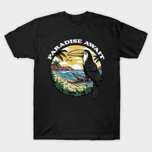 Paradise Await T-Shirt